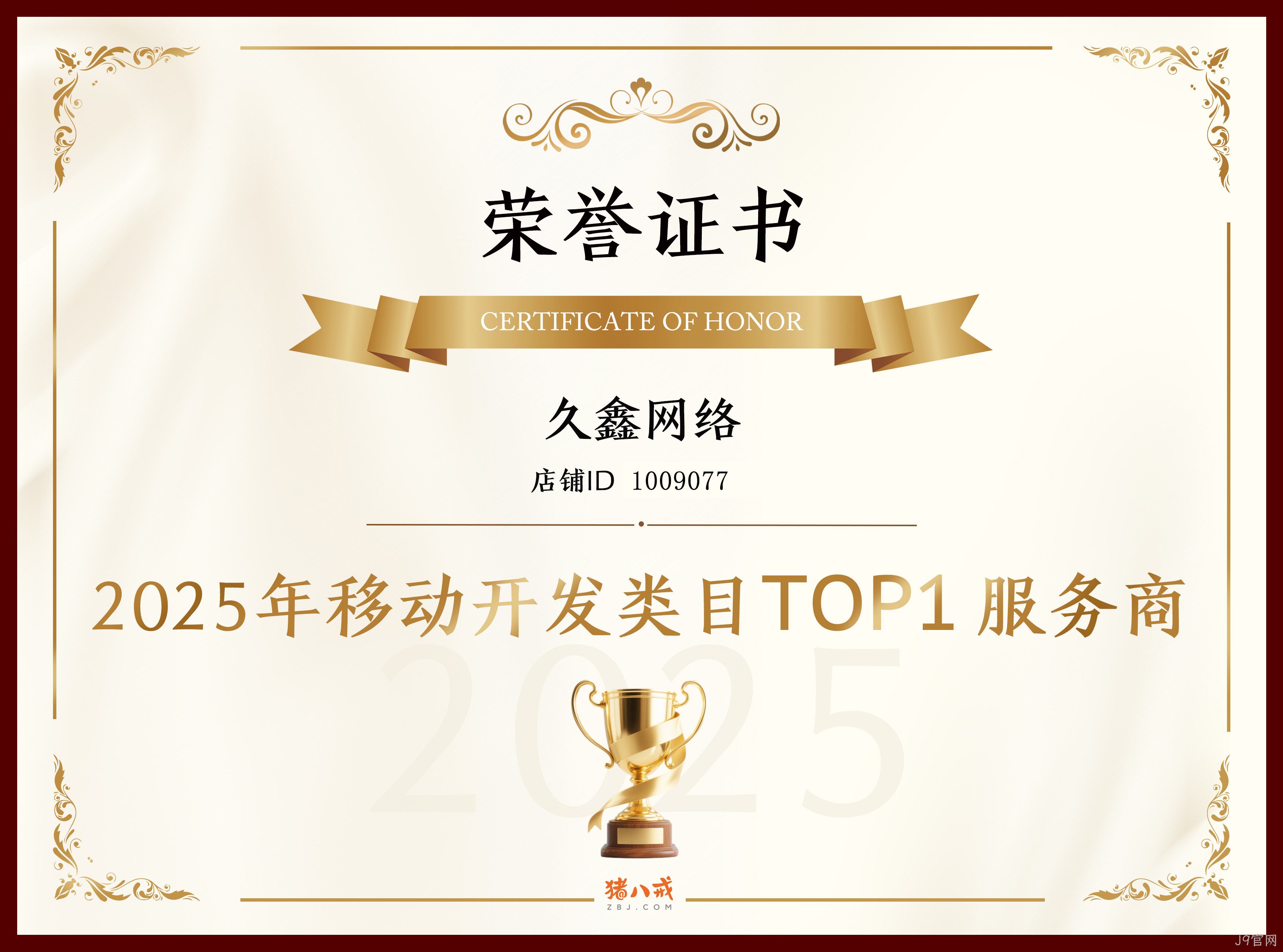 喜报！替换词登顶猪八戒网 2025 移动开发类目 TOP1，实力再获行业认证！